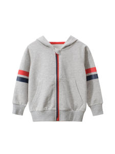 27Kids | Hooded Zipper Boys Jacket Casual Lightweight