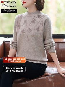 TUCANO | Warm Velvet Fur Pullover Sweater