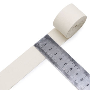 Trơn Đơn Giản Dệt Cotton Vải Bông Dải Viền Ruy Băng Handmade Diy Chất Liệu Be Phụ Kiện May Gia Đình Màu Sắc Để Làm Đồ Thủ Công Và Quà Tặng