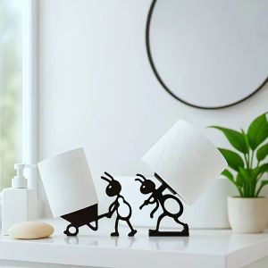 Funny 3d Printed Ant Shaped Bathroom Tissue Holder Cute And Simple Animal Tissue Holder Toilet Roll Paper Holder