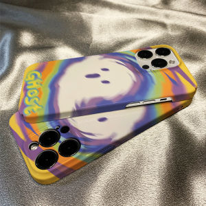 White Ghost Style Full Cover Shockproof Phone Case for  17 pro Max 16 pro Max Cartoon Cute Design  17 New Model Compatible