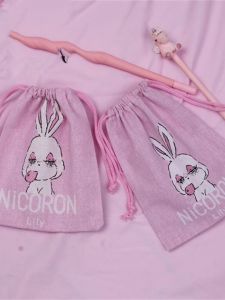 High Quality Drawstring Cloth Bag Jewelry Digital Bag Charger Storage Bag Coin Purse Bag Travel Organizer Bag