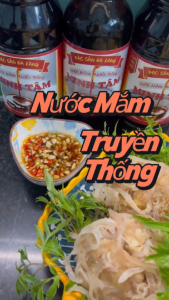 [TẶNG MẮM TÔM] Nước mắm cốt truyền thống Ba Làng Thanh Hóa - Hương vị truyền thống - Ủ 3 năm Combo 2 chai 1L