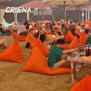 Outdoor Casual Bean Bag Waterproof and Sun Protection Courtyard Casual Recliner Balcony Beach Portable Tatami