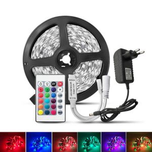 Bộ Đèn Led Dây TIKTOK RGB 5 mét Chỉnh Màu Bằng REMOTE - Siêu Sáng