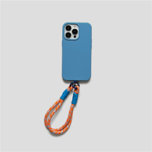 Liquid Silicone Protective Case for  12 And 11 Sunflower Pattern Short Lanyard Anti-Fall Durable Simple Style Mobile Phone Cover