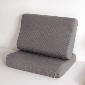 SUNLIGHT HOME ปลอกหมอนยางกันน้ำ 1 ชิ้นปลอกหมอนโฟมหน่วยความจำสีทึบปลอกหมอนระบายอากาศ