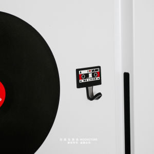 Creative Music Record Fridge Magnet Ins Writeable Erasable Magnetic Board Home Decorative Sticker China Mainland Origin