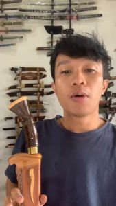 GG - Pisau Sembelih Kambing Sapi Multifungsi Bahan Baja Per Asli Super
