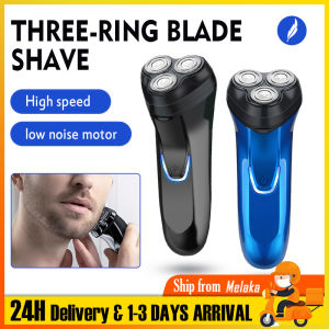 Rechargeable Electric Shaver Men Shaving Hair Face Trimmer Three Head Razor 3D Trimmer Shaver Cordless Razor Men Shaver rambut misai 电动剃须刀