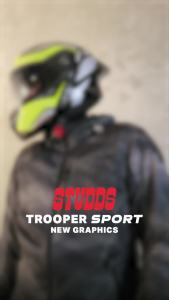 STUDDS TROOPER SPORT MOTORCYCLE MODULAR HELMET