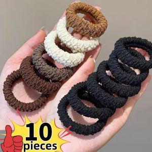 10/5pcs Simple Basic Elastic Hair Bands Ties for Girl Scrunchie Ponytail Holder Rubber Bands Hair Ring Fashion Headband Hair Accessories