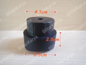 Bantalan Kaki Tangga Teleskopik Anti Selip Awet Kuat Diameter Atas 4.3cm