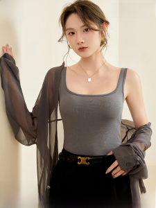 MiiOW | Áo ba lỗ không tay một mảnh mùa hè mới dành cho nữ Áo ngực có đệm MiiOW Cat Lady Áo ba lỗ không tay cổ chữ V phong cách thường ngày