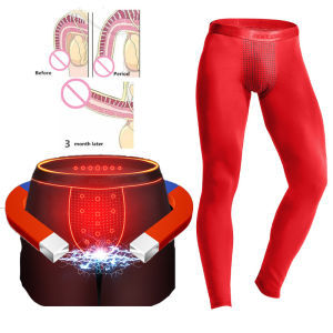 ULEEK Man Winter Thermal Long Underwear Magnetic Health Care Boxers Brethable Warm Leggings Erotic Lingerie John Prolong Time anties
