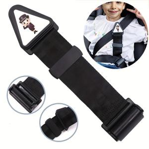 Car Child Seat Belt Retainer Adjustment and Fixation Anti-stroke Belt Children Shoulder Guard Buckle Seatbelt Adjuster for Kids