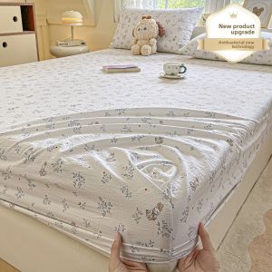 HAOMIAN | Fashion New All-Season Double-layered Partial Cotton High-quality Safety Standard Bed Mattress Protector