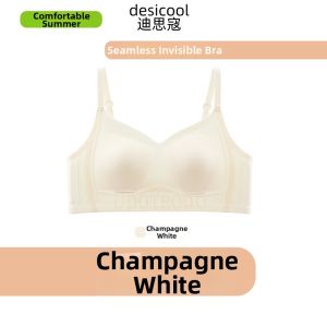 Seamless Gathering Underwear Supportive and Lifting Bra
