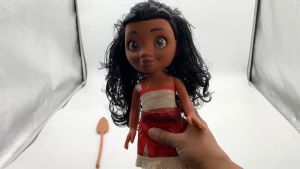 14.5 Inch Moana Doll with Paddle with Music