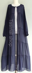 Long cardi serut susun