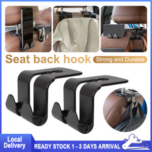 Car Seat Hooks Headrest Hooks for Car Back Seat Headrest Hanger Holder Hooks Purse Hooks for Car Handbag Clothes Coats Grocery Bags