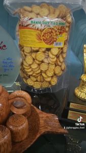 BÁNH QUY HÌNH TRÒN VỊ MẶN NGỌT ( PHONG GIÀU FOOD )