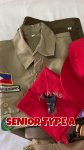 8in1 Senior Scout Type A Complete Set of Scouting Uniform for Boys | Theo Clothing