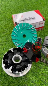 ชามแต่ง/ ครัชทองแดง/ สายพาน YAMAHA MIO125 มิโอ125 NOUVO135 ELEGANCE นูวโว อิลิเก้น ชามปรับองศา ชามคลัชสายพาน ผ้าคลัตช์ ชามขูดร่อง