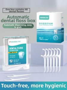 AOHU | Portable Ultra Fine Floss Picker Dispenser