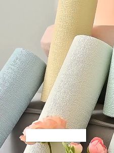 Wallpaper self-adhesive wall cover ugly waterproof moisture-proof three-dimensional wall stickers anti-collision wall stickers living room dormitory bedroom renovation pink black white home