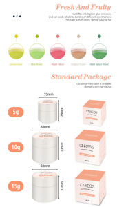 CNK brand 5G 10G 15G eyelash extension gel cream safety makeup remover inventory eyelash glue removal cream factory wholesale