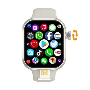 VP29 Smartwatch with rotating camera 2.29-inch AMOLED screen 490x580 Global Edition supports SIM WiFi GPS video calling