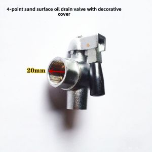 Electric Fryer Oil Drain Valve 6 Points Water Drain Valve Kitchen Accessories Deep Fat Fryer Tap Switch Brass Material Durable