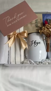 [SG] Personalised Customised Sip Chill and Repeat Gift Set Birthday Gift Corporate Gift Teachers Day Gift
