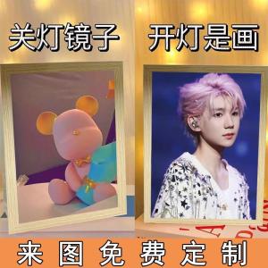 Tfboys Wang Yuan Đèn Ngủ Không Khí Hình Ảnh Giường Khung Ảnh Sinh Nhật Quà Tặng Cho Bạn Thân Hình Ảnh Đèn Ngủ Bên Giường