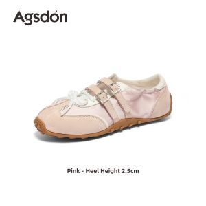 Agsdon | Ballet Bow Mary Jane Flat Shoes Silver