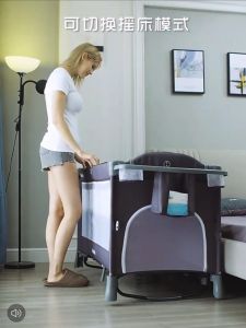 Baby Crib Rocker/Baby Crib Toys/Rocker/Baby Accessory 2 Layer Crib for Baby Accessory