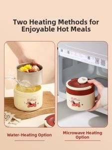 XIAOCHUSHU | Microwaveable Insulated Bento Box
