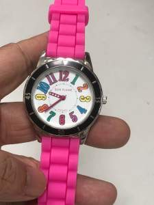 Đồng hồ nữ mặt to 41mm hiệu sun flame. Japan hàng mới new.