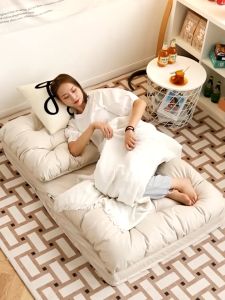 【Desiny】Folding Sofa BedLazy Sofa Lie Sleep Lazy Chair Bedroom Small Sofa Balcony Leisure Chair Tatami