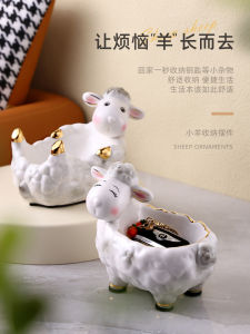 Trang Trí Phòng Khách Bằng Gốm Sứ Hình Cừu Sang Trọng Trang Trí Nhà Cửa Trang Trí Cửa Chính Trang Trí Bàn Đồ Trang Trí Quà Tặng Khai Trương