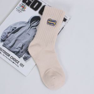 Cityboy Tooling Style Street Trend Mid-Calf Length and Knee High Socks Men Japanese Style CityWalk Easiest for Match Skateboard Trendy Socks