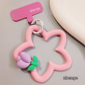 ZHENGEGE | Dây Đeo Điện Thoại Mỏng Dễ Thương Chống Mất