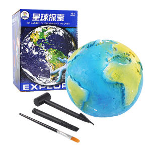 Đồ Chơi Đào Khảo Cổ Trẻ Em Đồ Chơi Đào Đá Quý Tinh Cầu Hệ Mặt Trời Hộp Mù Tìm Kho Báu Thủ Công Trí Tuệ Bé Trai Bé Gái Đào Kho Báu
