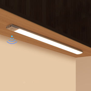Vimite 30/60/80CM Tri-Color Dimmer Cabinet Light Type-C USB có thể sạc lại Ultra Slim Cảm biến chuyển động không dây Tủ quần áo Ánh sáng Led Night Light