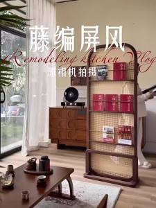 Wall Divider Room Divider Partition Sliding Door Partition Panel Room Divider Partition Divider Living Room Divider Home Simple Style Office Seat Screen 4dian