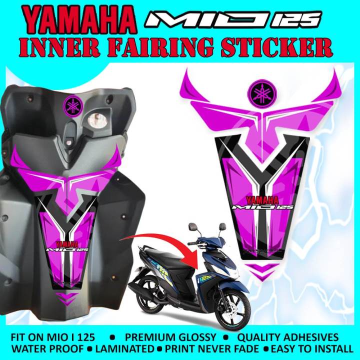 Inner Fairing sticker for Mio i 125/s Sticker and decals Lazada PH