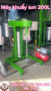 Máy khuấy hóa chất 200 lít