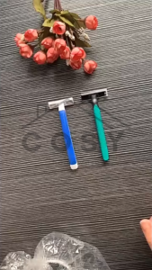COSY Alat Cukur Kumis /Alat Cukur Jenggot 2 Mata Pisau /Pisau Cukur Kumis /Pencukur Kumis Cukuran