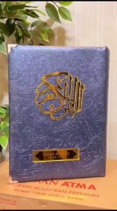 (Bisa costum nama) AL-QURAN A4 FREE TASBIH KRISTAL PREMIUM
